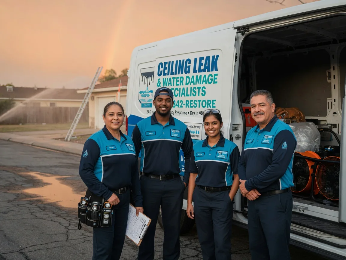 Ceiling Leak Cleanup company in Ardenvoir, WA